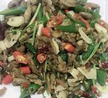 Spicy Pepper and Small Fish