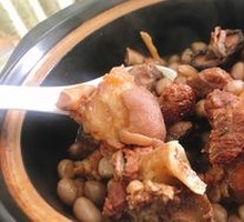 花生猪脚煲