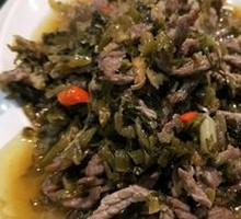 Snow Cabbage Stir-Fried Lamb Shreds