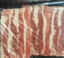 Freshly Sliced Beef Belly