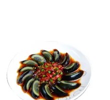 Sauce-Drenched Century Egg