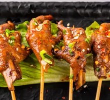 Charcoal-Grilled Marinated Chicken Feet