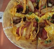 Teriyaki Beef and Potato Pizza
