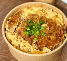 Japanese Pork Cutlet with Egg Rice