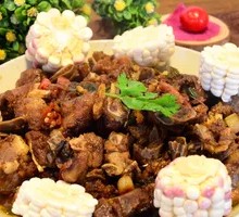 Stewed Pork Ribs in Clay Pot