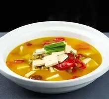 Pickled Chili Tofu Pot