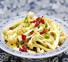 Spicy Cauliflower in Hot Pot