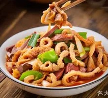 Offal Stir-fried with Garlic