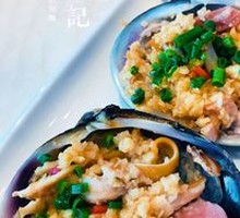 Garlic Fried Scallop with Vermicelli