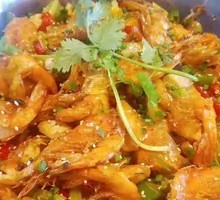 Spicy Shrimp (No Rice)