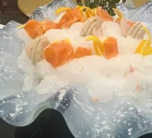 Foie Gras and Salmon Sashimi