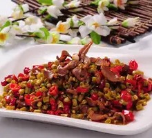 Sour Pickle and Chicken Gizzard Stir-fry