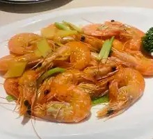 Steamed Bamboo Shrimp