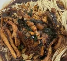 Eel Noodles with Dry Tossed Sauce