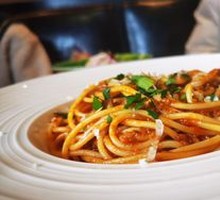 Porcini Meat Sauce Pasta
