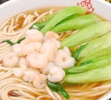Mushroom Shrimp Noodles