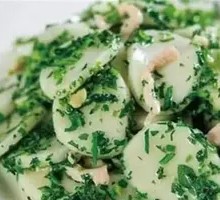 Water Chestnut and Yam Stir-fry