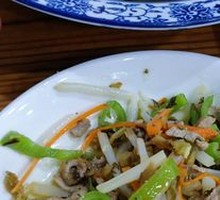 Bamboo Root Stir-Fried with Shredded Pork