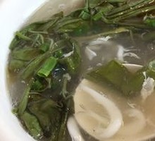 Silver Fish and Water Shield Soup
