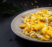 Silver Fish Fried with Eggs