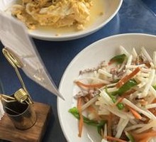 Bamboo Root Stir-Fried with Shredded Pork