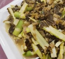 Snow Cabbage with Flat Bamboo Shoots