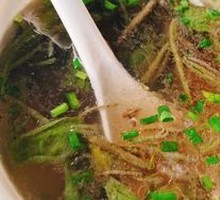 Braised Pork and Water Shield Soup