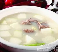 Winter Melon and Pork Rib Soup
