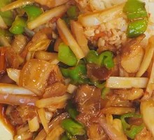 Spicy Pork Stir-fry Rice Bowl