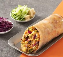 Vegetable Rolls with Cold Noodles