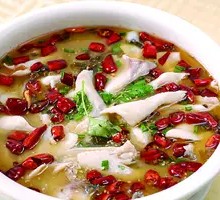 Sour Cabbage Fish with Black Bass