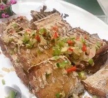 Pan-fried Salted Cod