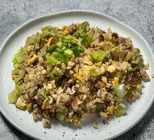 Sour Cabbage Beef Fried Rice