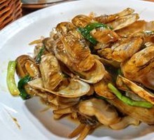 姜葱炒蛏子