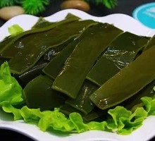 Thin seaweed strips
