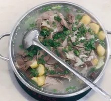 Steamed Lamb Hot Pot