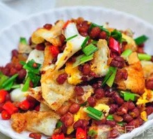 Fermented bean and egg stir-fry