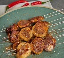 Grilled Lamb Kidney Skewers