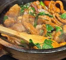 Stir-Fried Pork Belly with Holy Basil