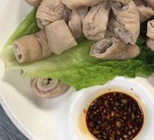 Steamed and Sliced Pig Intestine
