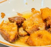 Fried Pork with Oil