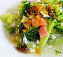 Clear Soup Steamed Cauliflower