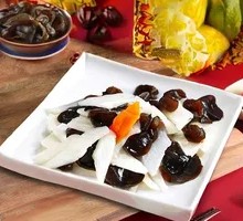 Chinese Yam and Wood Ear Mushroom