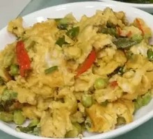 Fragrant Chinese Toon Stir-Fried with Eggs