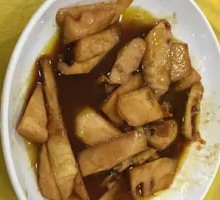 Stewed Bamboo Shoots in Oil
