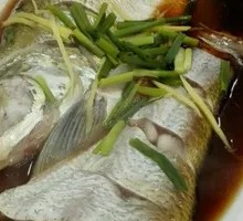 Steamed White Fish
