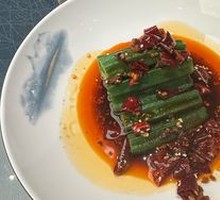 Drained Okra with Sauce