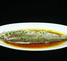 Steamed and Marinated Whitebait Fish