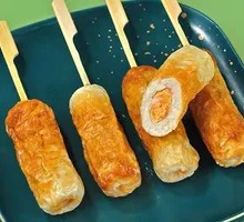 Fish Roe Bamboo Wheel Grilled