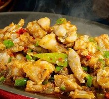 Garlic Fried Bullfrog